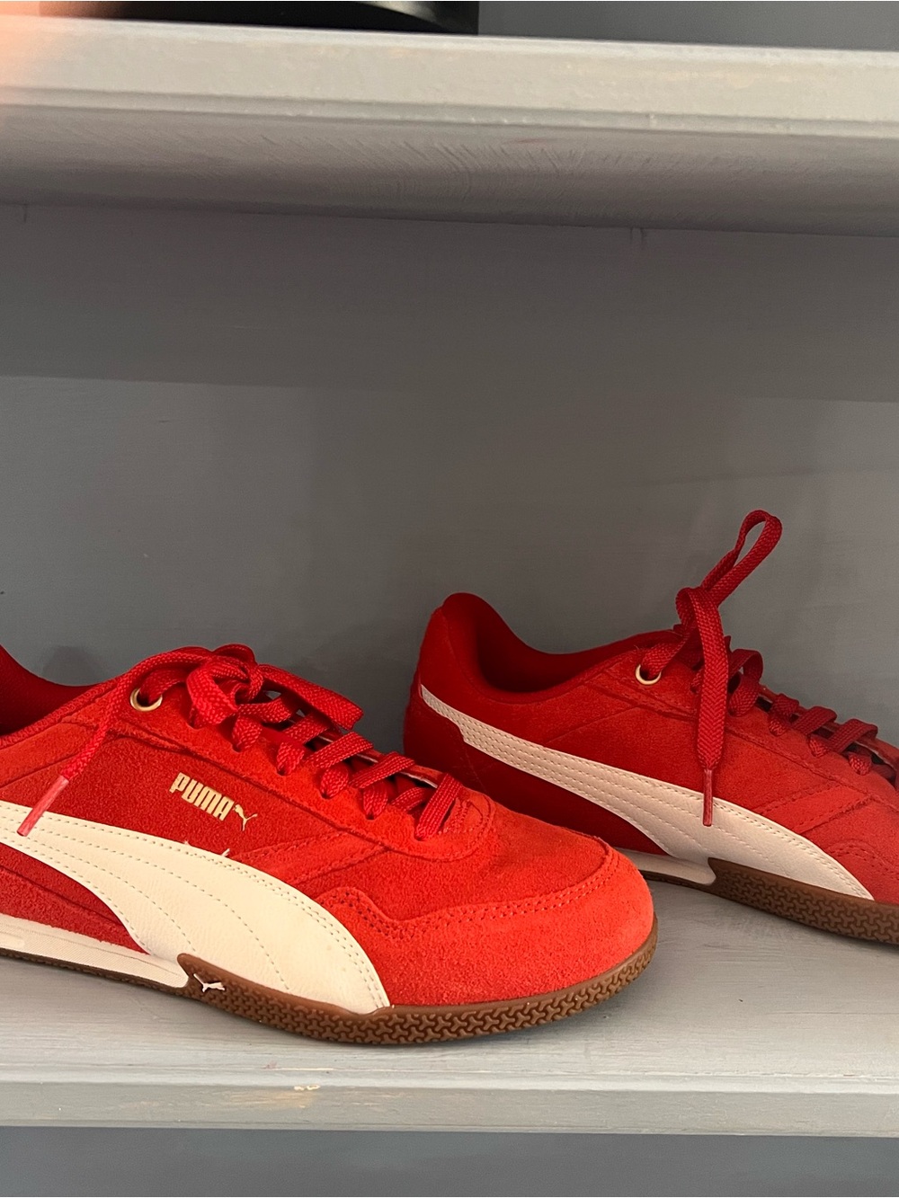 Puma Women’s Bella Donna SD “For All Time Red / Warm White” NWOT